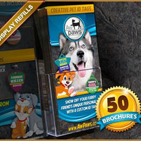 Brochure Refills - 50 - Aw Paws