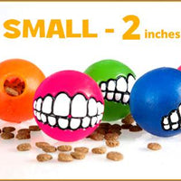 Small - Toothy Ball - Color Varies - Aw Paws