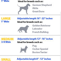 Dog Collar Chart