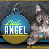 Little Angel Cat ID Tag