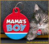 Mama's Boy Cat ID Tag