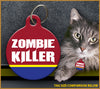 Zombie Killer Cat ID Tag
