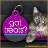 Got Treats Cat ID Tag - Aw Paws