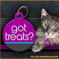 Got Treats Cat ID Tag - Aw Paws