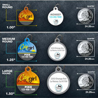 City Girl Pet ID Tag - Aw Paws