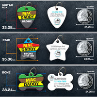 Mac Daddy Pet ID Tag