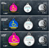 Handicap Symbol Pet ID Tag - Aw Paws