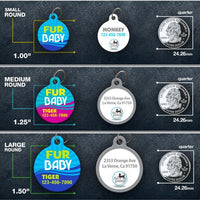 Fur Baby Pet ID Tag - Aw Paws