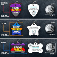 Crumb Patrol - Pet ID Tag