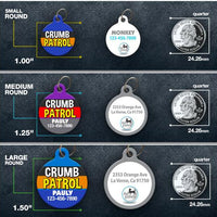 Crumb Patrol - Pet ID Tag