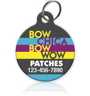 Bow Chica Bow Wow Pet ID Tag