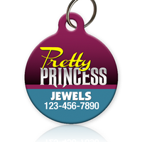 Pretty Princess - Pet ID Tag