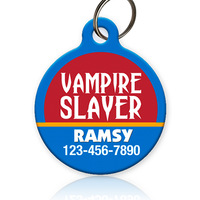 Vampire Slayer Pet ID Tag