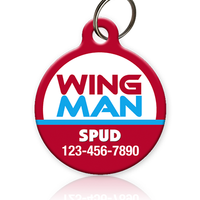 Wing Man Pet ID Tag