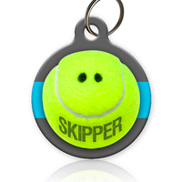 Tennis Pet ID Tag