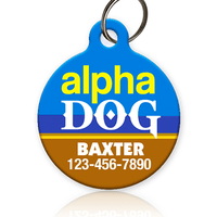 Alpha Dog Pet ID Tag