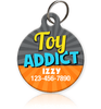 Toy Addict Pet ID Tag - Aw Paws