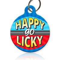 Happy Go Licky Pet ID Tag - Aw Paws