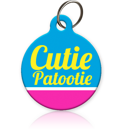 Cutie Patootie Cat ID Tag - Aw Paws