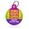 Zero Woofs Given | Pet ID Tag - Aw Paws