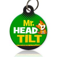 Mr Head Tilt Pet ID Tag
